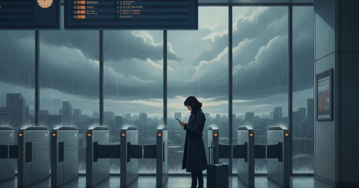 Do Japanese Trains Stop During a Typhoon? How to Check and What to Ask