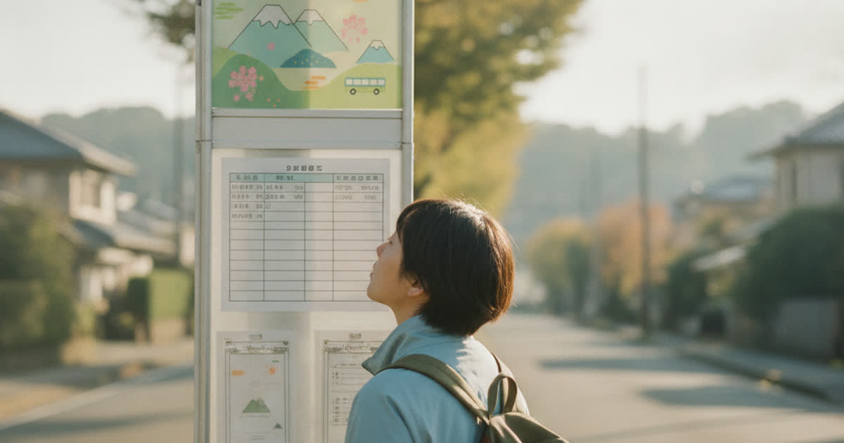 How to Read a Japanese Train and Bus Timetable