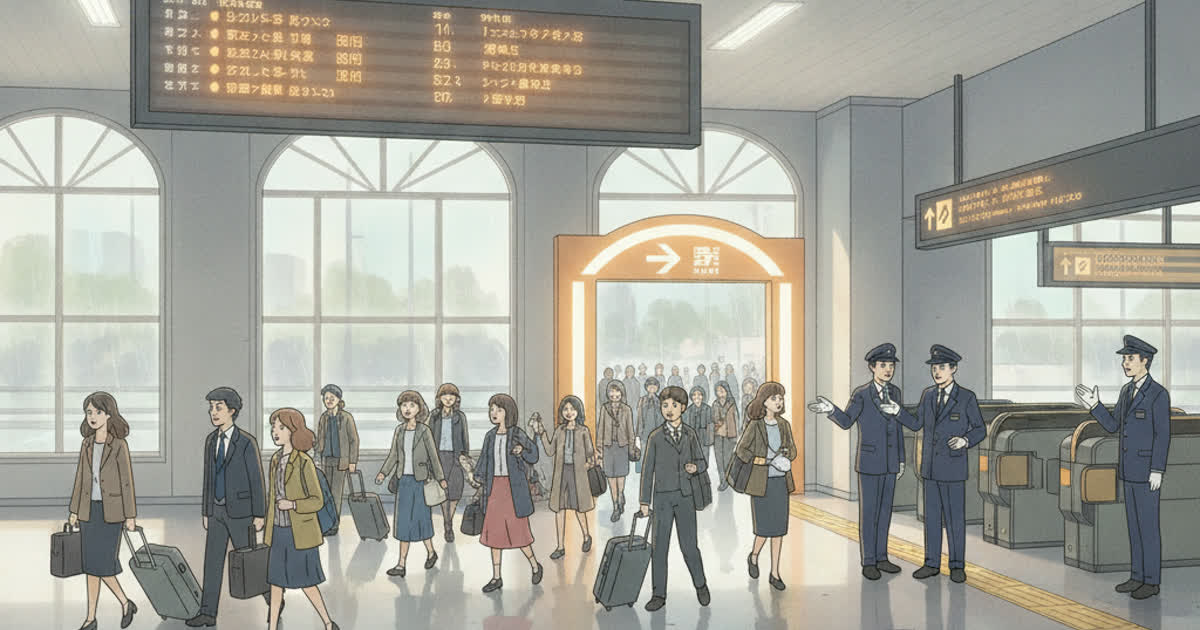 Train Suspended in Japan? How Furikae Yusou Gets You Moving Again