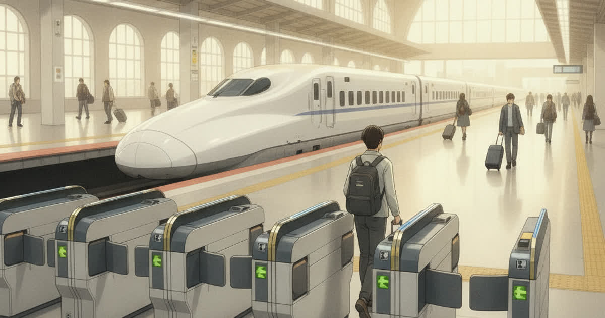 Why the Shinkansen Gate Wants Two Tickets (Fare Ticket and Tokkyuken)