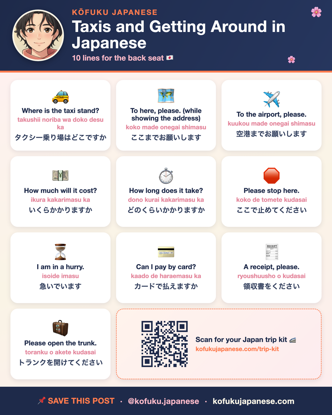 Taxis and Getting Around in Japanese