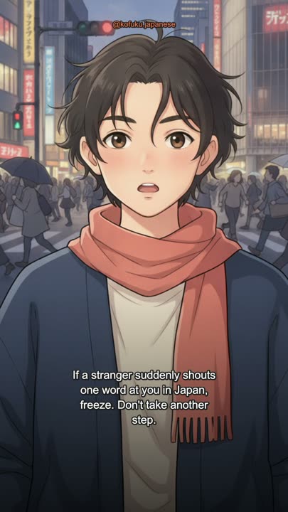 Hear THIS Word in Japan? Freeze.