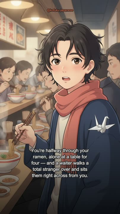 A Stranger Just Sat Down at Your Table in Tokyo. The Staff Put Them There.