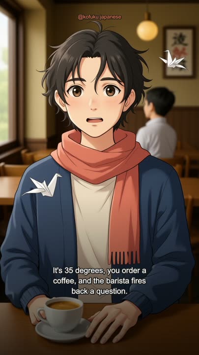 Every Cafe in Japan Asks You This in August. The Answer Is One Word.