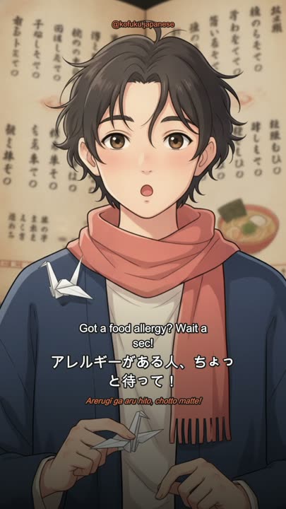 The Japanese Phrase That Could Save Your Life in a Restaurant