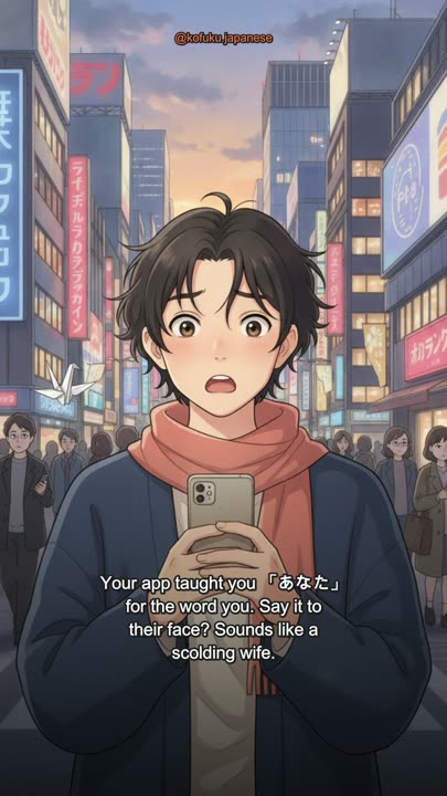 Your App Taught You The Japanese Word For You. Nobody Says It To Your Face.