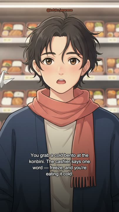 The Konbini Cashier Asks You One Word. Freeze No More.