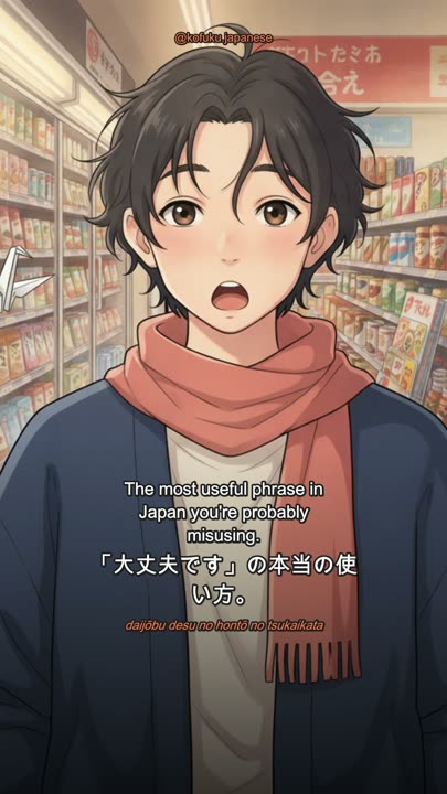 I'm OK → The Most Useful Phrase in Japan