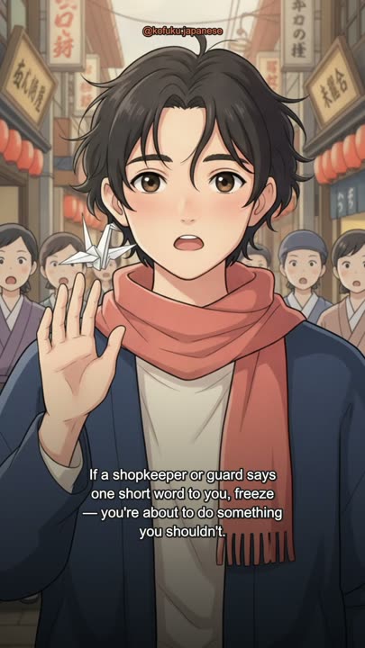 If a Japanese Staffer Says THIS Word, Freeze