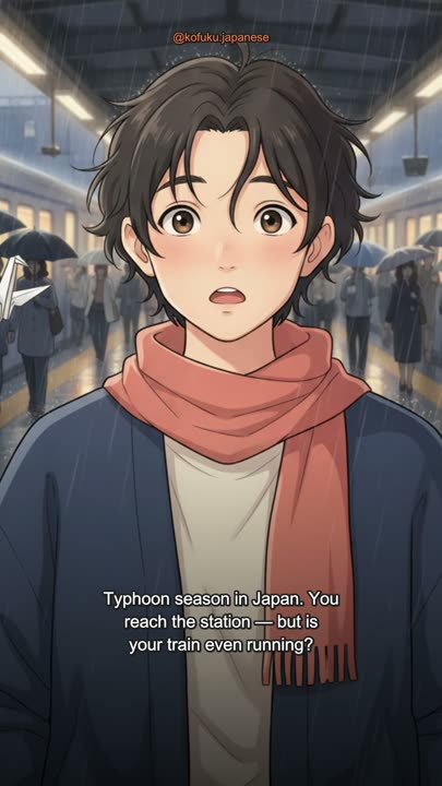 A Typhoon's Coming and Your Train Might Stop. Ask the Station This.