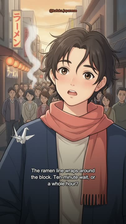 The Ramen Line Wraps the Block. Ten Minutes or an Hour? Ask This.