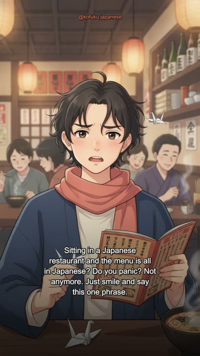 The Easy Way to Ask for an English Menu