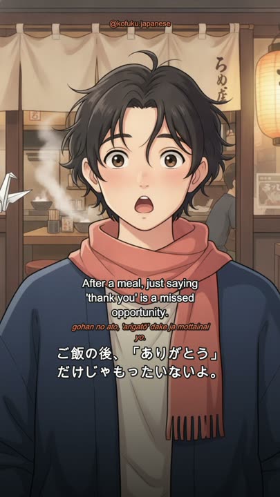 The Word You Say Leaving a Japanese Restaurant (Not Arigatō)