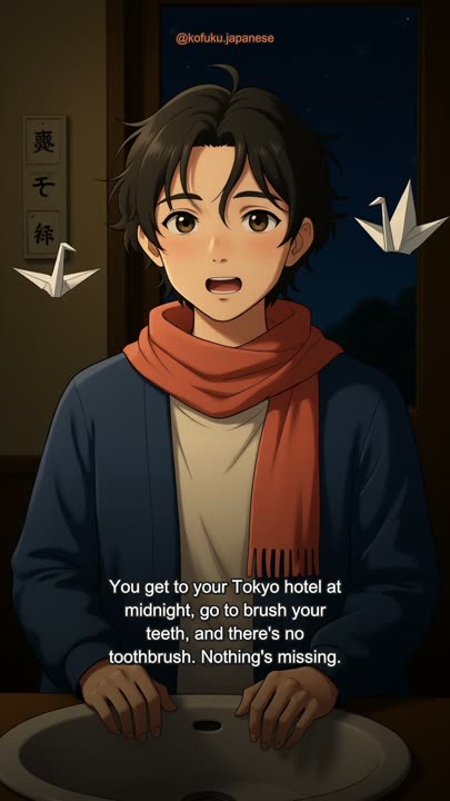You Get to Your Tokyo Hotel at Midnight and There Is No Toothbrush. Nothing Is Missing.