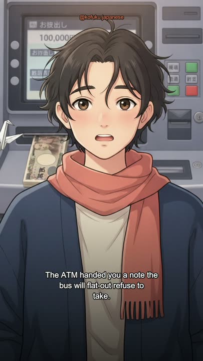 The Cash Machine in Japan Just Gave You a Note the Bus Will Refuse.
