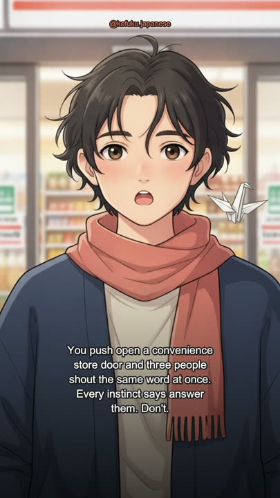 Every Shop in Japan Shouts This at You. You Are Not Supposed to Answer.