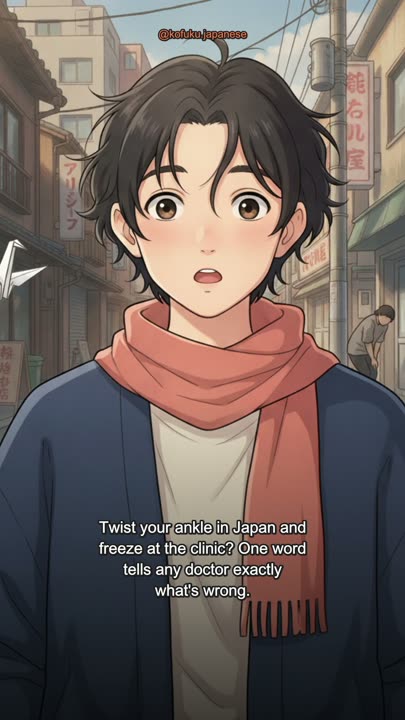 Hurt Yourself in Japan? The One Word the Doctor Needs to Hear