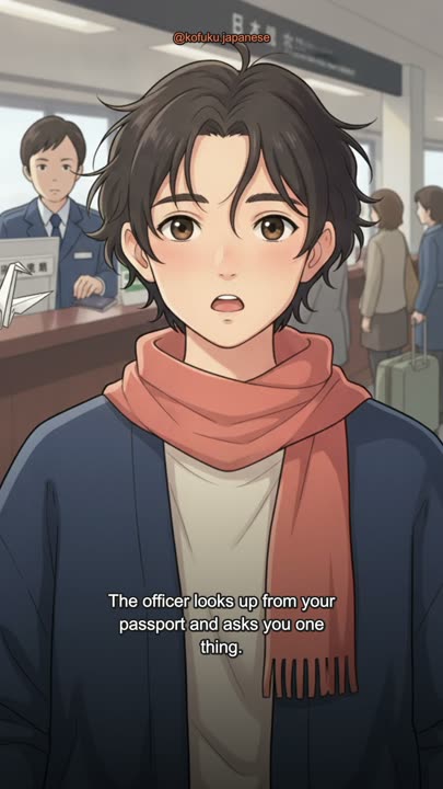 You Will Speak Japanese Before You Leave the Airport. One Word Is Enough.