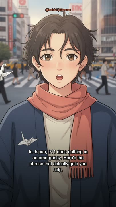 911 Won't Work in Japan - the One Phrase That Will