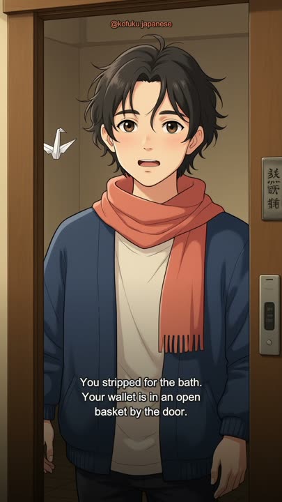 You Stripped for the Onsen. Your Wallet Is Sitting in an Open Basket.