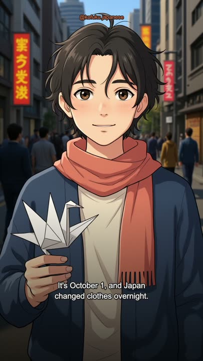 Japan Changed Clothes Overnight