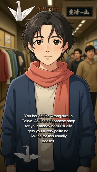 You Bought the Wrong Size in Tokyo. Japan Mostly Won't Refund You. Ask for This Instead.