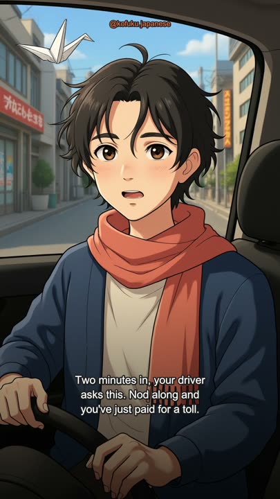 Two Minutes Into Your Taxi Ride the Driver Asks a Question. Nodding Costs You Money.