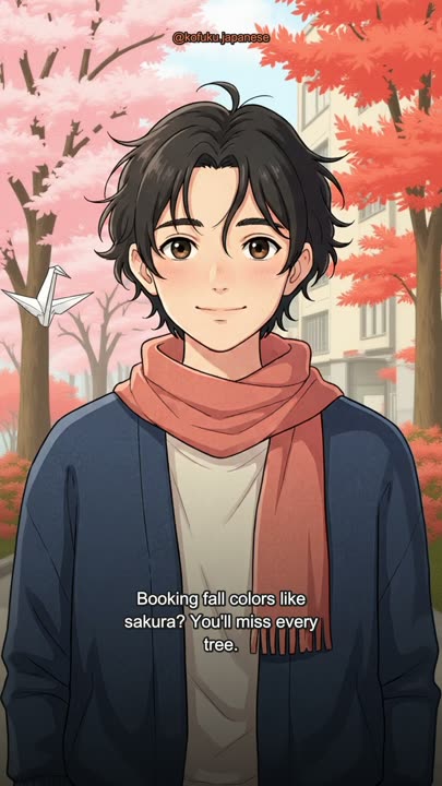 The Autumn Leaves Ignore Your Cherry-Blossom Maps. They Fall the Other Way.