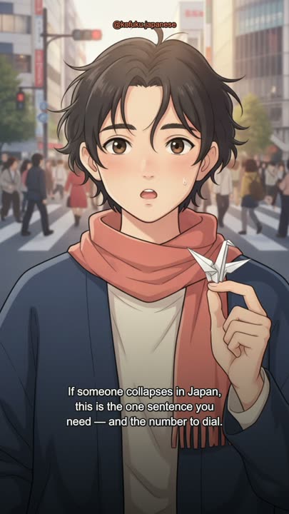 The One Emergency Sentence to Know in Japan
