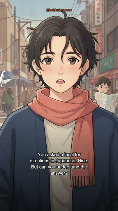 Asked for Directions in Japan? Now Actually Understand the Answer