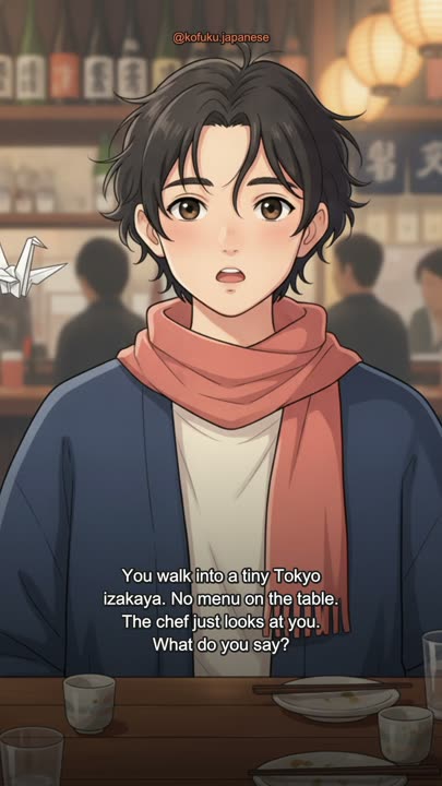 Walking Into a Tiny Tokyo Restaurant? Say THIS First