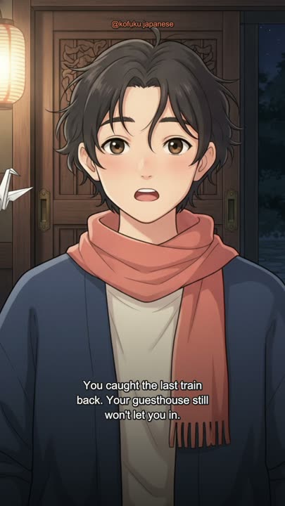 You Made the Last Train Back to Your Kyoto Guesthouse. The Front Door Still Won't Open.