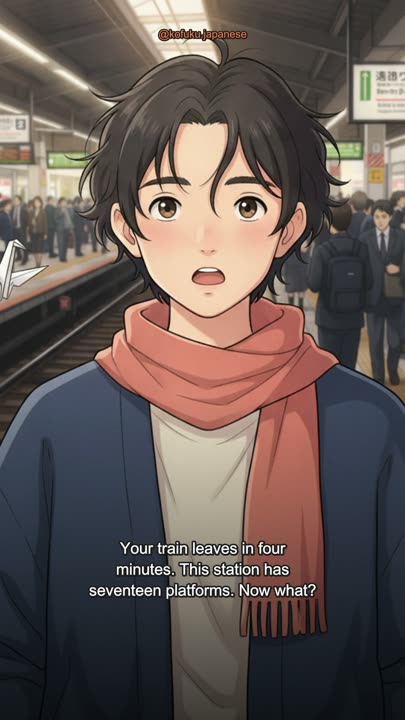 Train Leaves in 4 Minutes. This Station Has 17 Platforms.