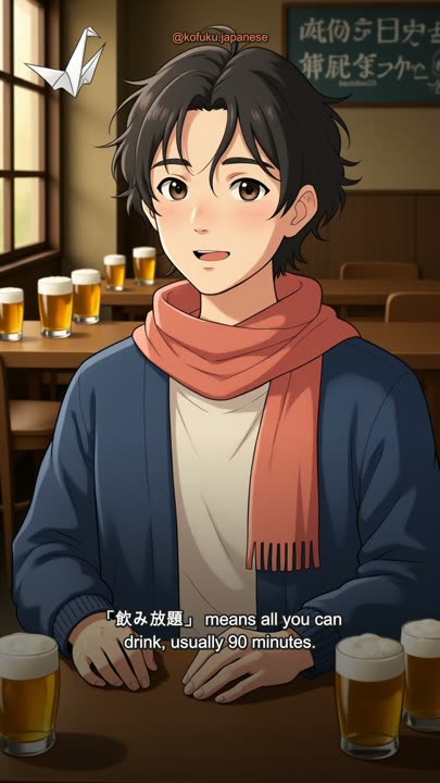 All You Can Drink in Japan Starts a Clock You Cannot See.