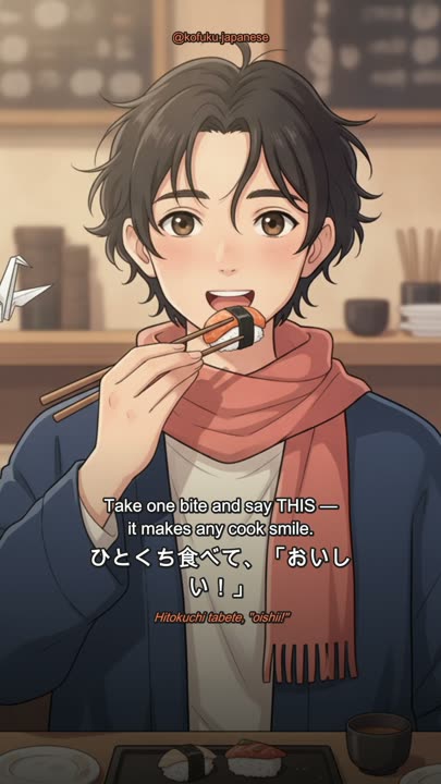 The One Word That Makes Any Japanese Cook Smile