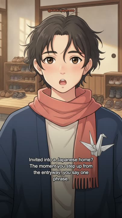 The First Thing to Say When You Step Into a Japanese Home