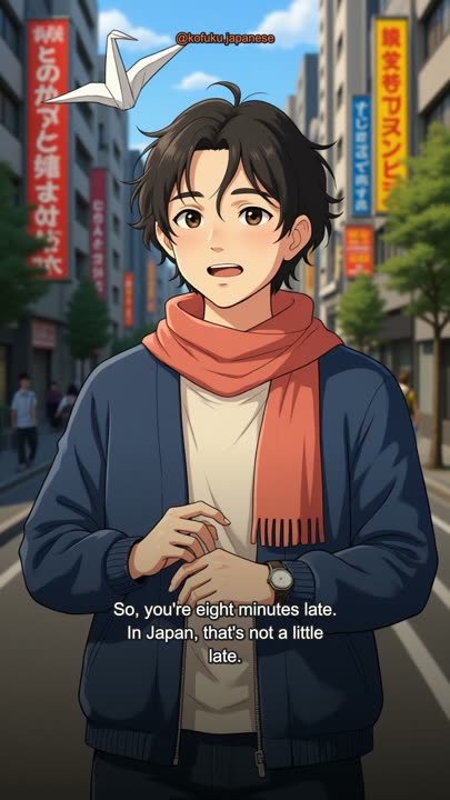 You're Eight Minutes Late. In Japan That Is Not a Little Late.
