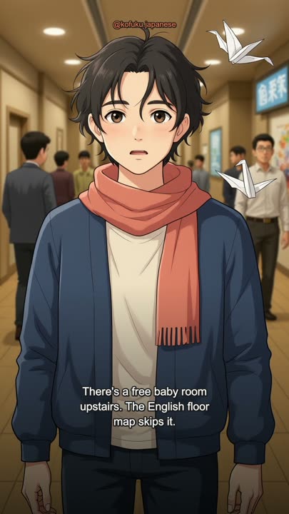 Every Japanese Department Store Has a Free Room With a Sofa and Hot Water. It's Not on the English Floor Map.