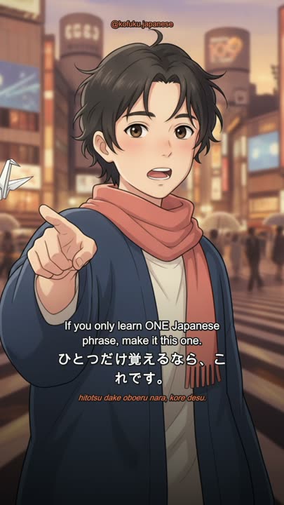 The Most Useful Phrase in All of Japan