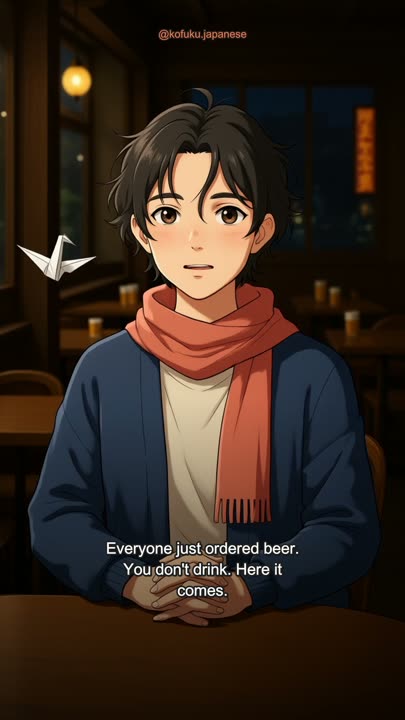 Everyone at the Table Ordered Beer. You Don't Drink. One Sentence Ends It on the First Ask.
