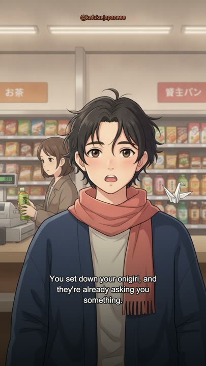 The Konbini Clerk Asks You Something Before They Scan Anything. It's Not About Money.
