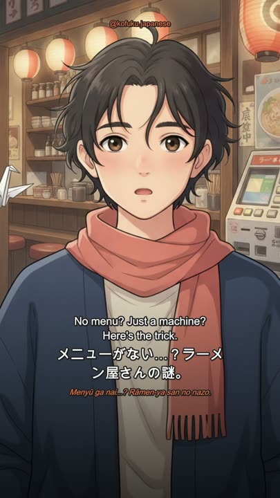The Ramen Shop Machine That Confuses Every Tourist