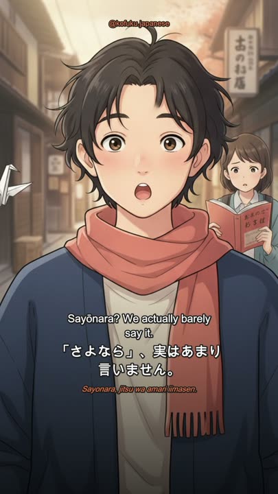 Stop Saying Sayōnara — Japanese People Rarely Do
