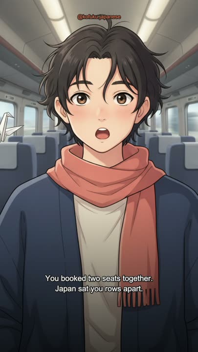 You Booked Two Shinkansen Tickets. Japan Gave You Two Seats in Different Rows.