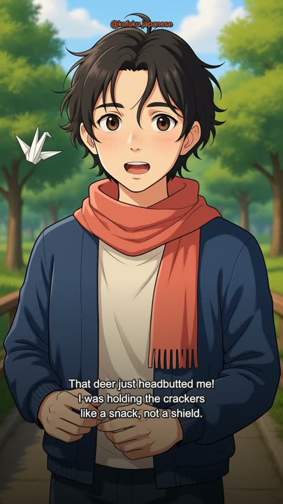 That Deer Just Headbutted You. You Held the Crackers Like a Snack.