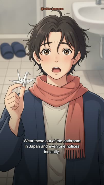 Don't Wear These Out of the Bathroom in Japan