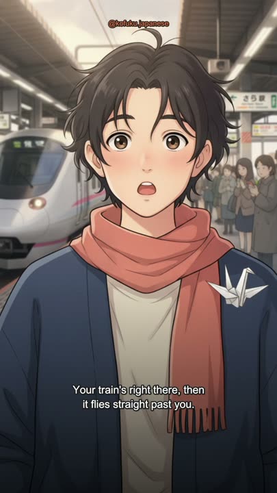 Your Train Is On the Board and It Is Not Going to Stop. Two Kanji Warned You.