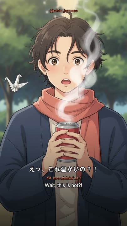 The Color That Tells You Hot or Cold on a Japanese Vending Machine