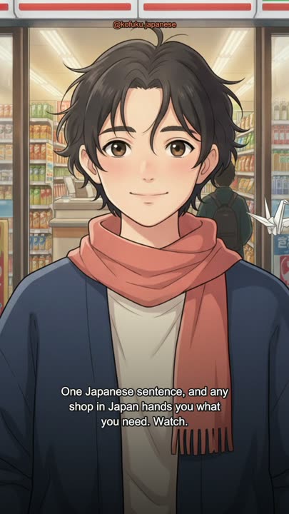 One Japanese Sentence Gets You Anything a Shop Might Have